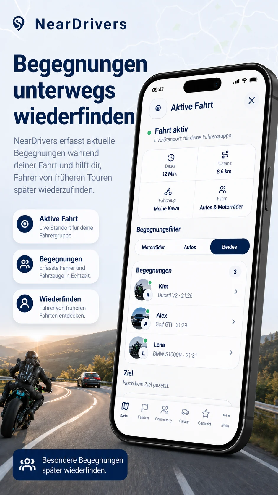 Begegnungen wiederfinden